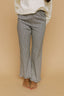 Sophie Plaid Ruffle Pants in Blue