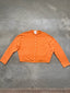 FINAL SALE - FLAWED Piper Cardigan in Orange - Large