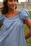Teddy Gingham Ruffle Dress