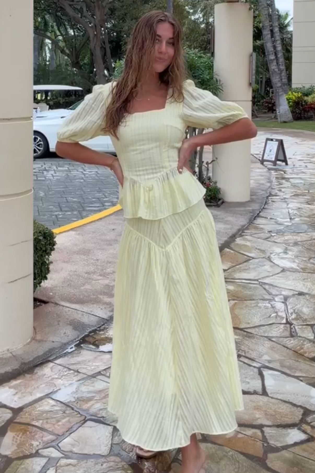Lemon Drop Skirt 3XL
