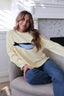 Fish N Chic Sweater in Butter Yellow