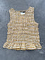 FINAL SALE - FLAWED Savannah Gingham Top in Yellow - Small