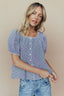 Eliza Gingham Blouse