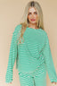 Lauren Stripe Long Sleeve in Green