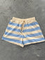 FINAL SALE - FLAWED Weekender Stripe Shorts - Small