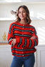 FINAL SALE - Stripe Piper Cardigan