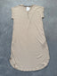 FINAL SALE - FLAWED Shae Ribbed Tee Dress - Large