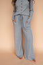 Lauren Stripe Pants in Grey