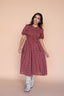 Hannah Plaid Midi