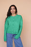Maren Cardigan in Kelly Green