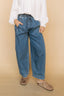 Brooke Barrel Jeans in Medium Wash