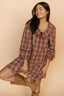 Madison Plaid Shift Dress