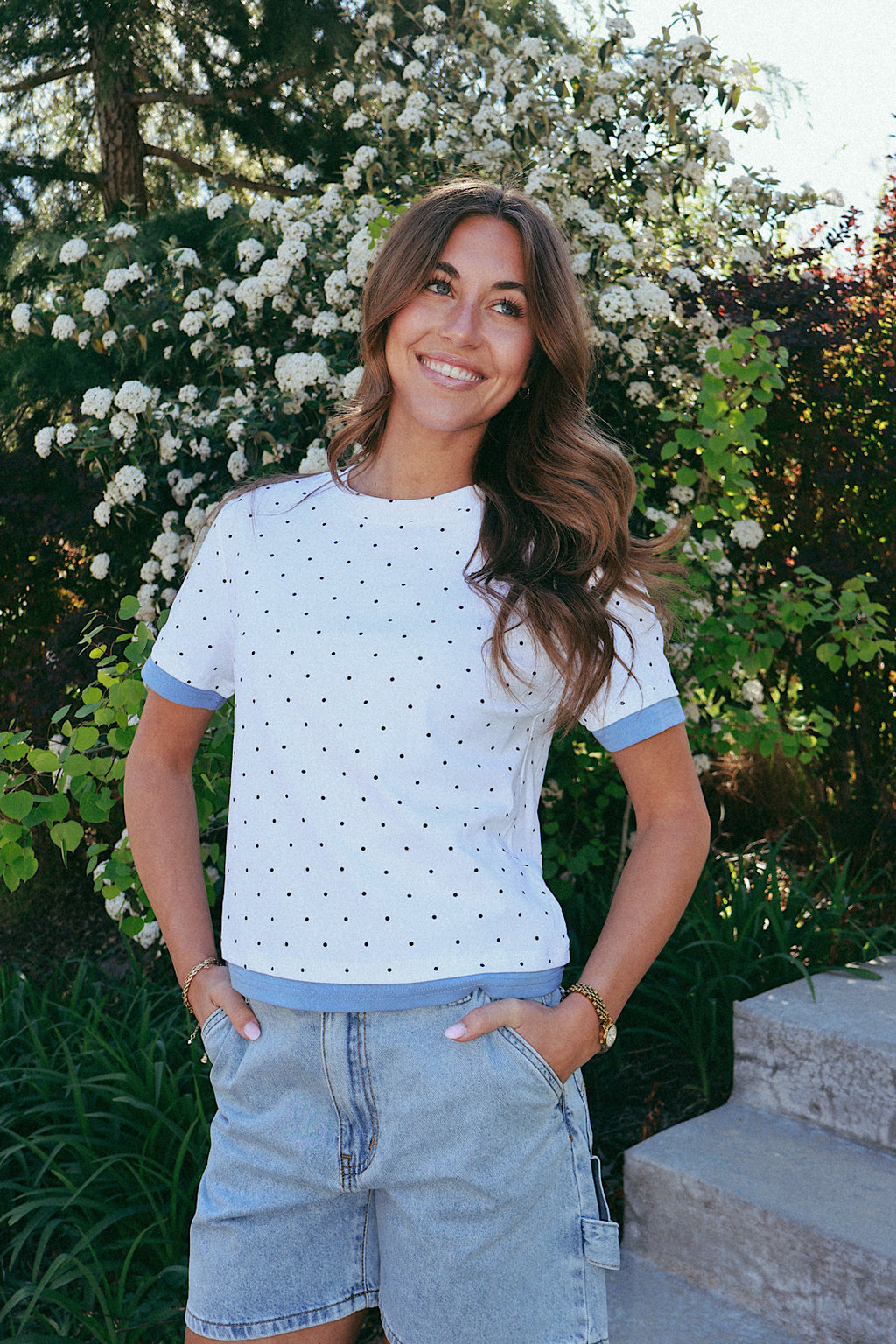 Kiki Polka Dot Tee