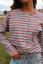 Libby Stripe Cardigan