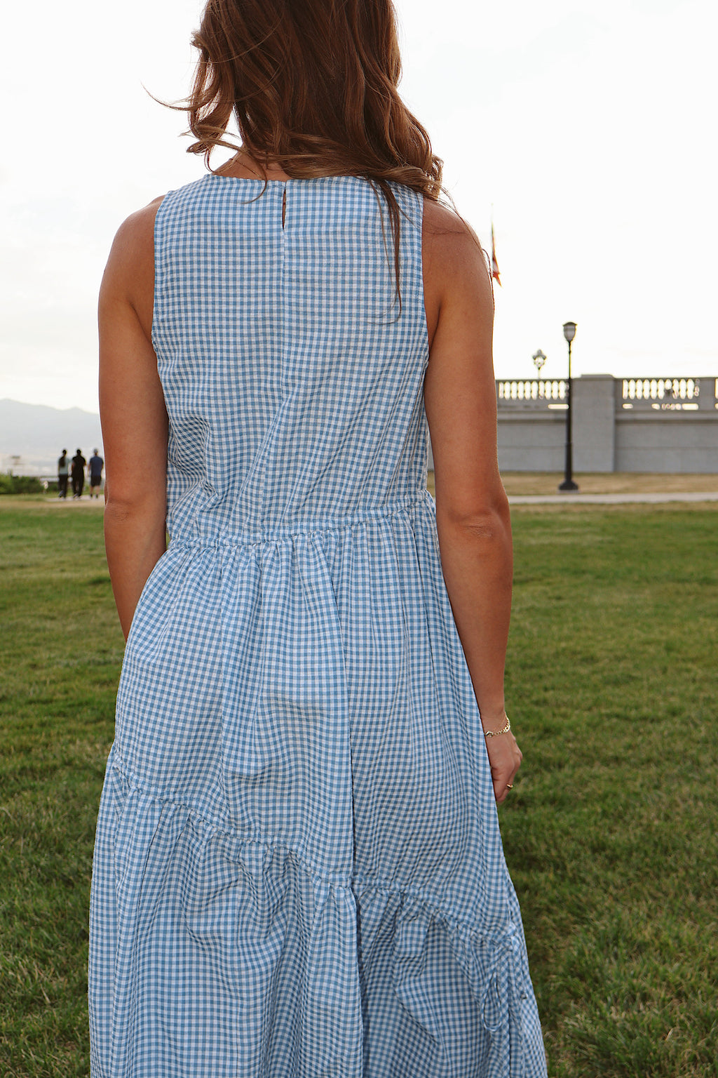 Kennedy Asymmetrical Tie Maxi