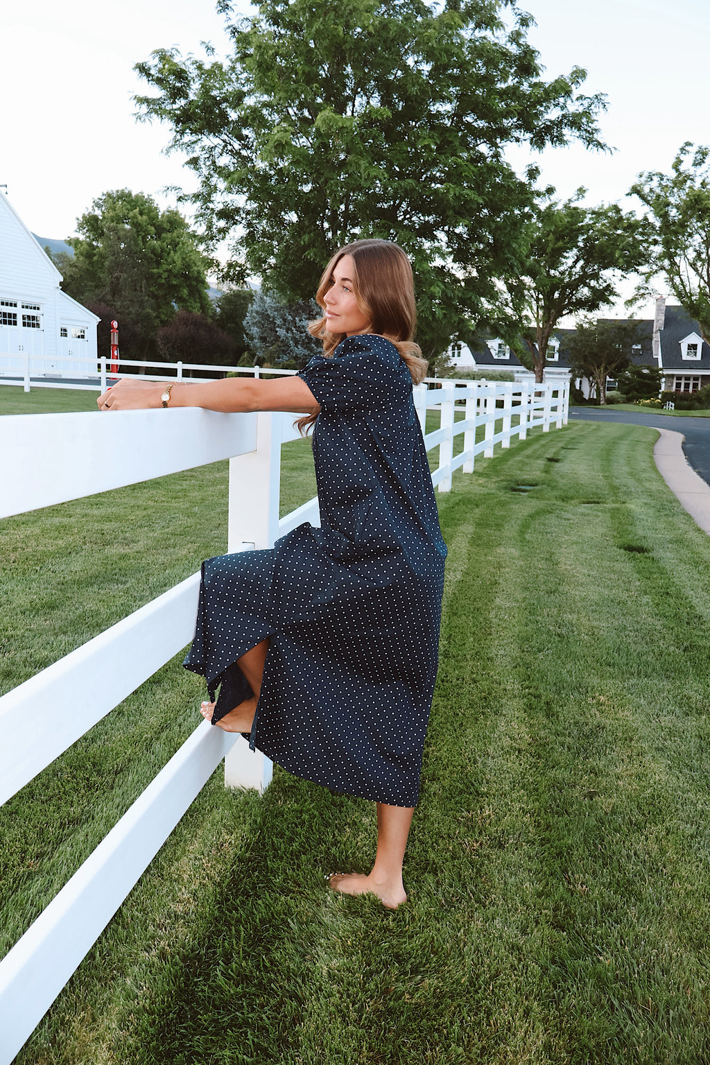 Eleanor Dot Dress