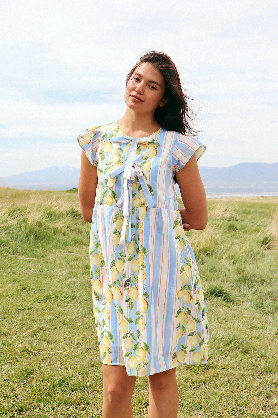 Citrus Stripe Dress