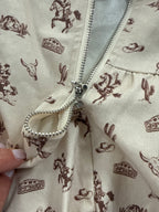 FINAL SALE - FLAWED Rodeo Print Dress - Medium