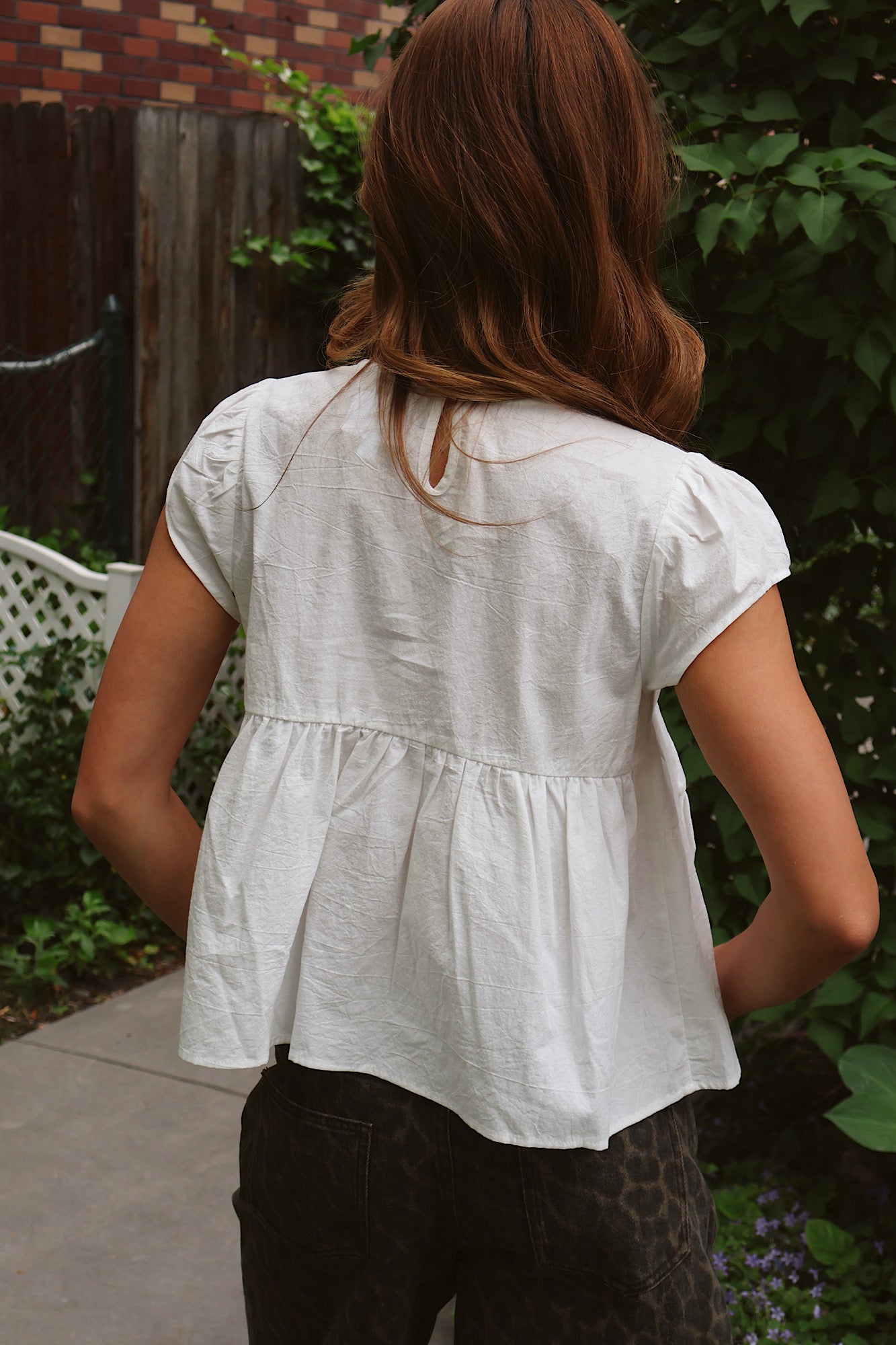 Ellie Ruched Blouse