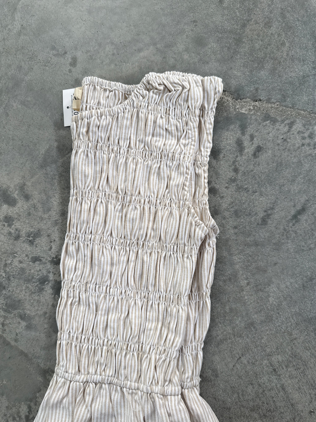 FINAL SALE - FLAWED Nantucket Pinstripe Dress - Small