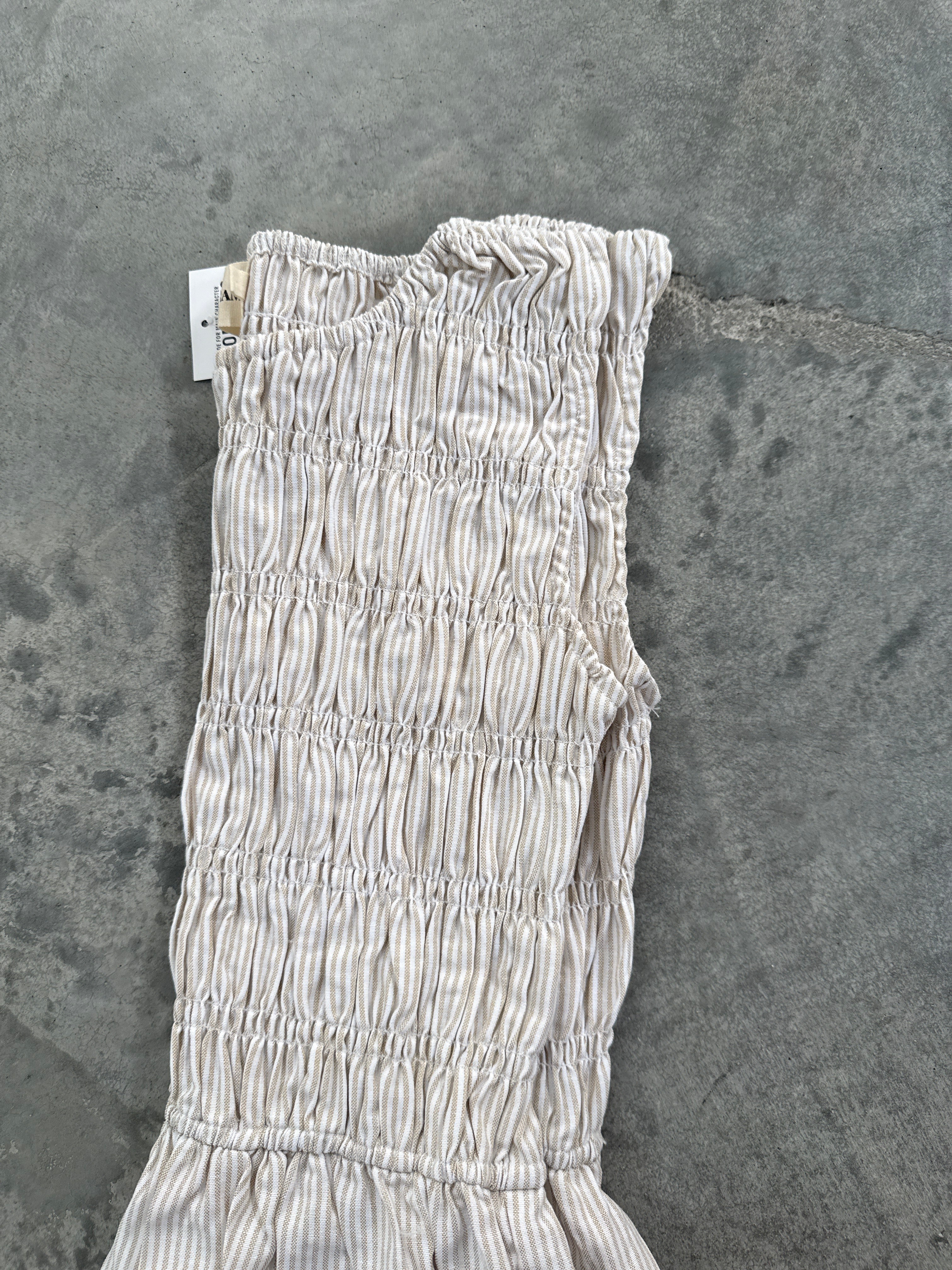 FINAL SALE - FLAWED Nantucket Pinstripe Dress - Small