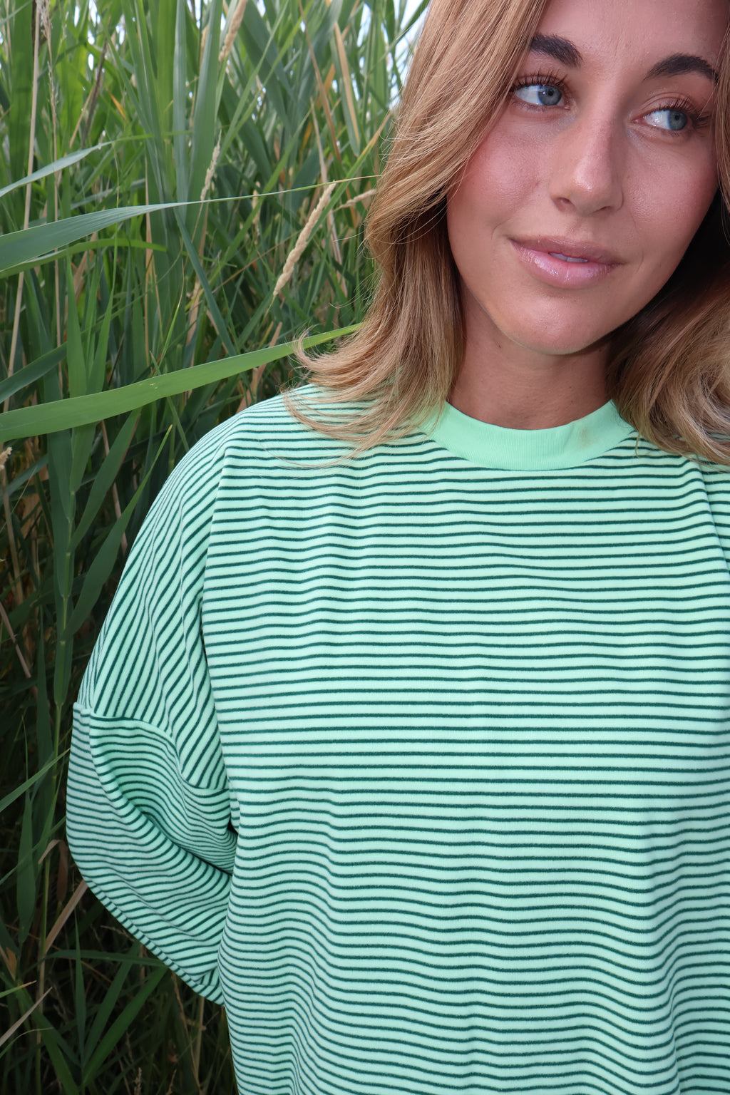 Porter Fleece Stripe Long Sleeve