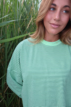 Porter Fleece Stripe Long Sleeve