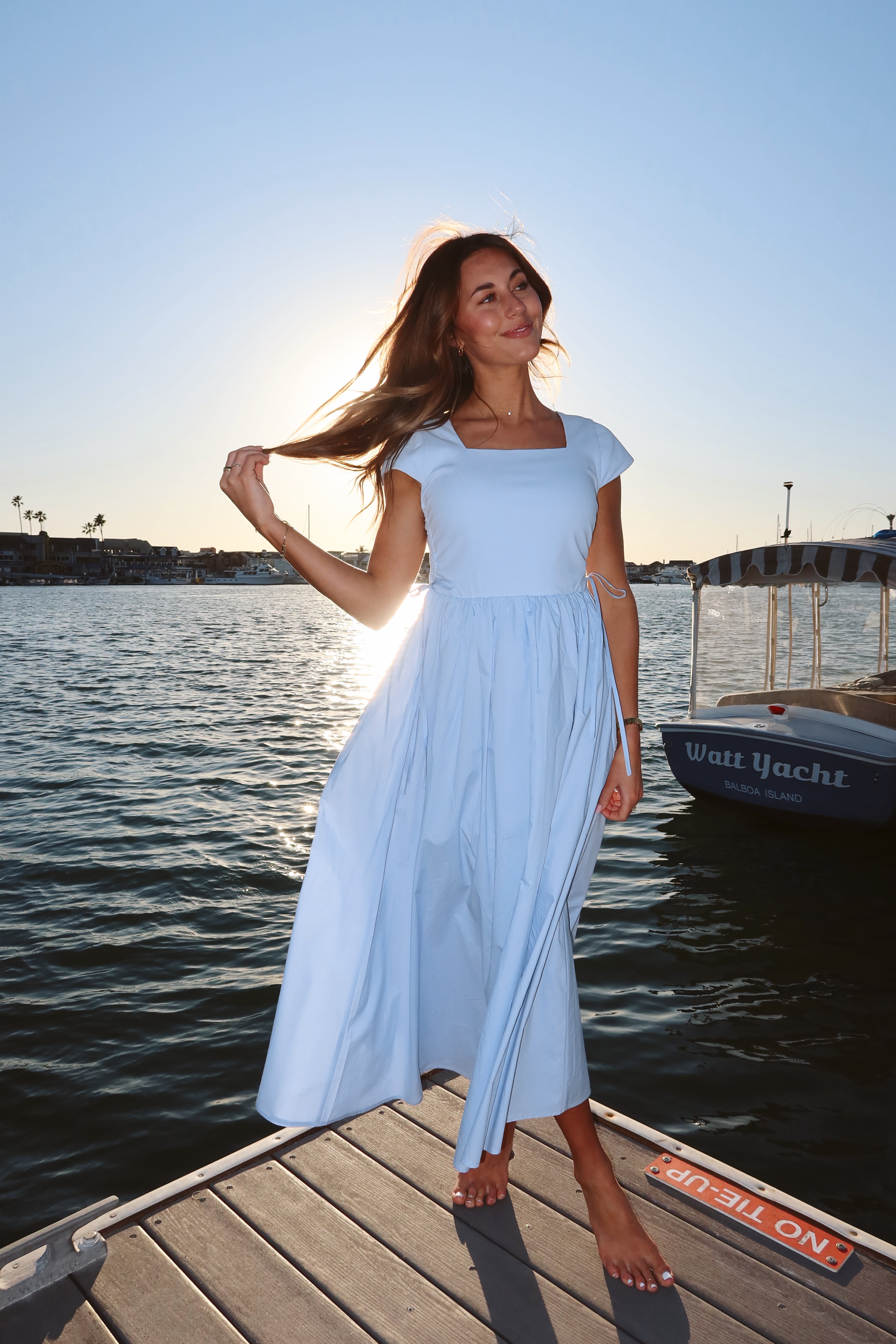 FINAL SALE - FLAWED - Forget Me Not Dress