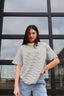 Billie Stripe Tee in Ivory