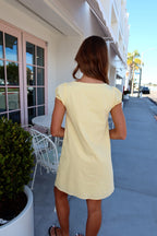Lainey Butter Yellow Dress