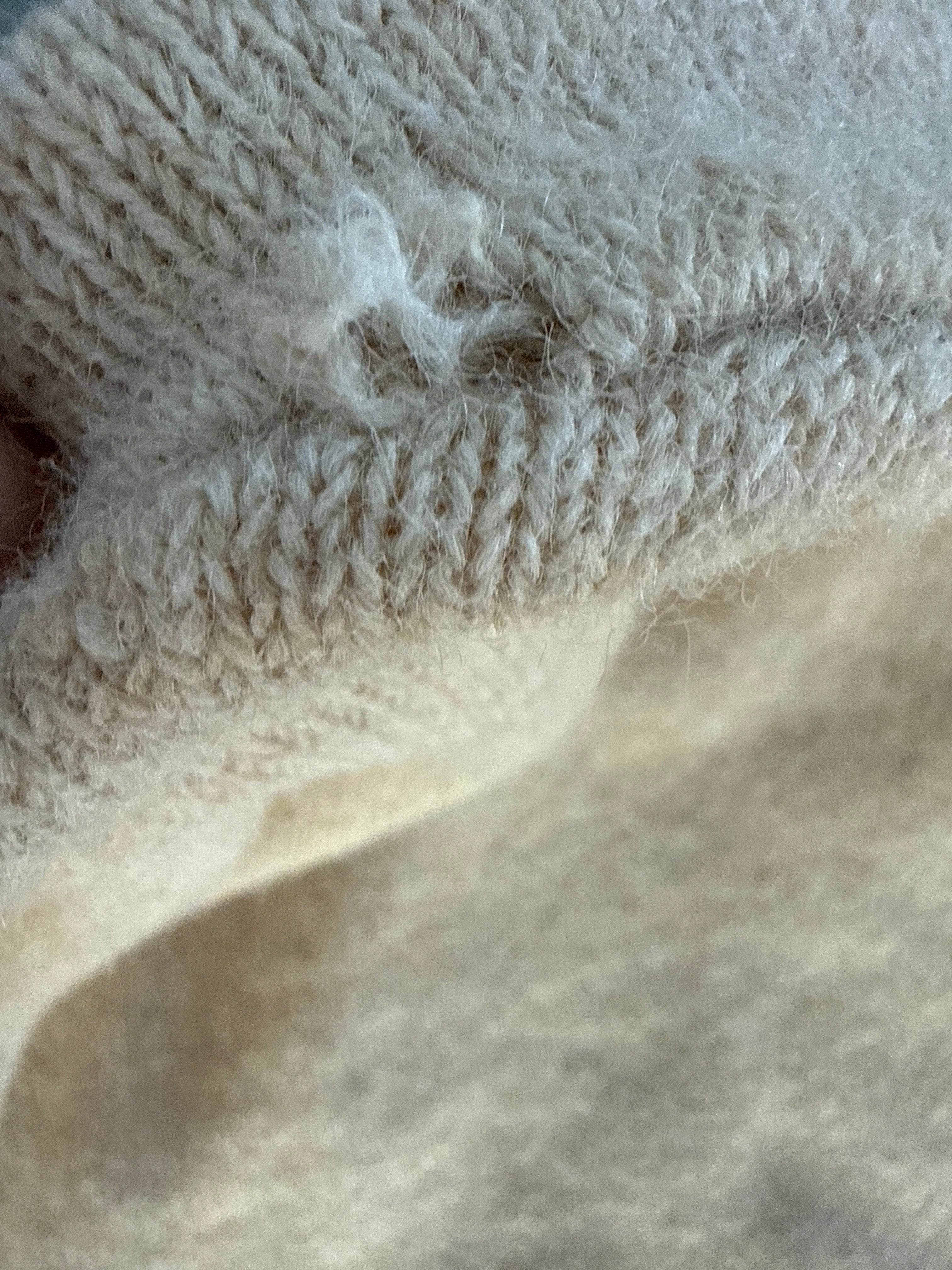 FINAL SALE - FLAWED Piper Cardigan in Cream - Medium