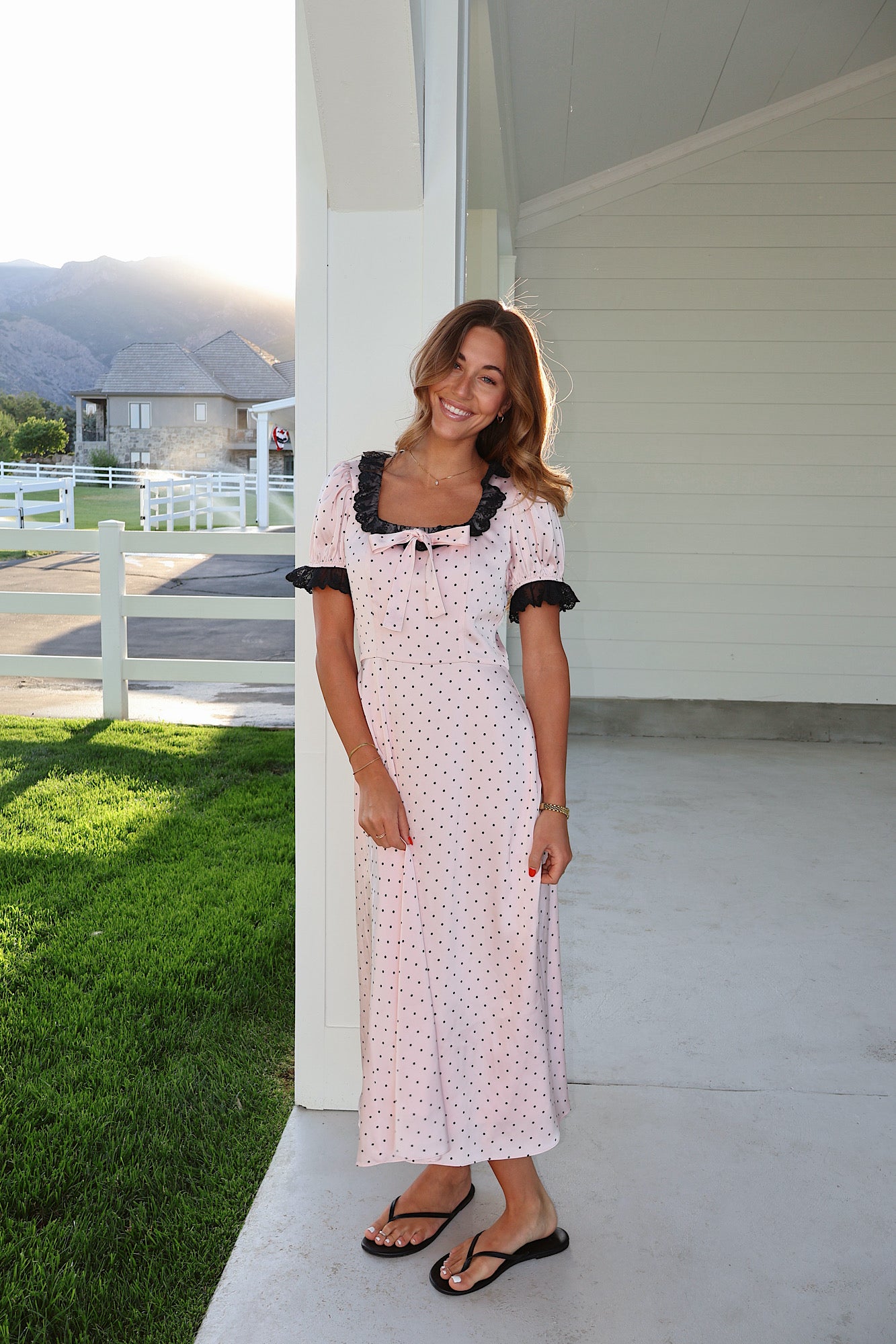 Sabrina Dot Dress