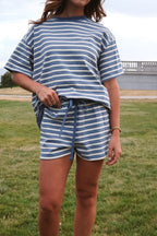 Quincy Stripe Shorts