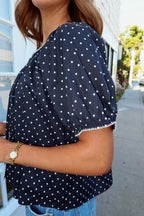 Polly Dot Blouse