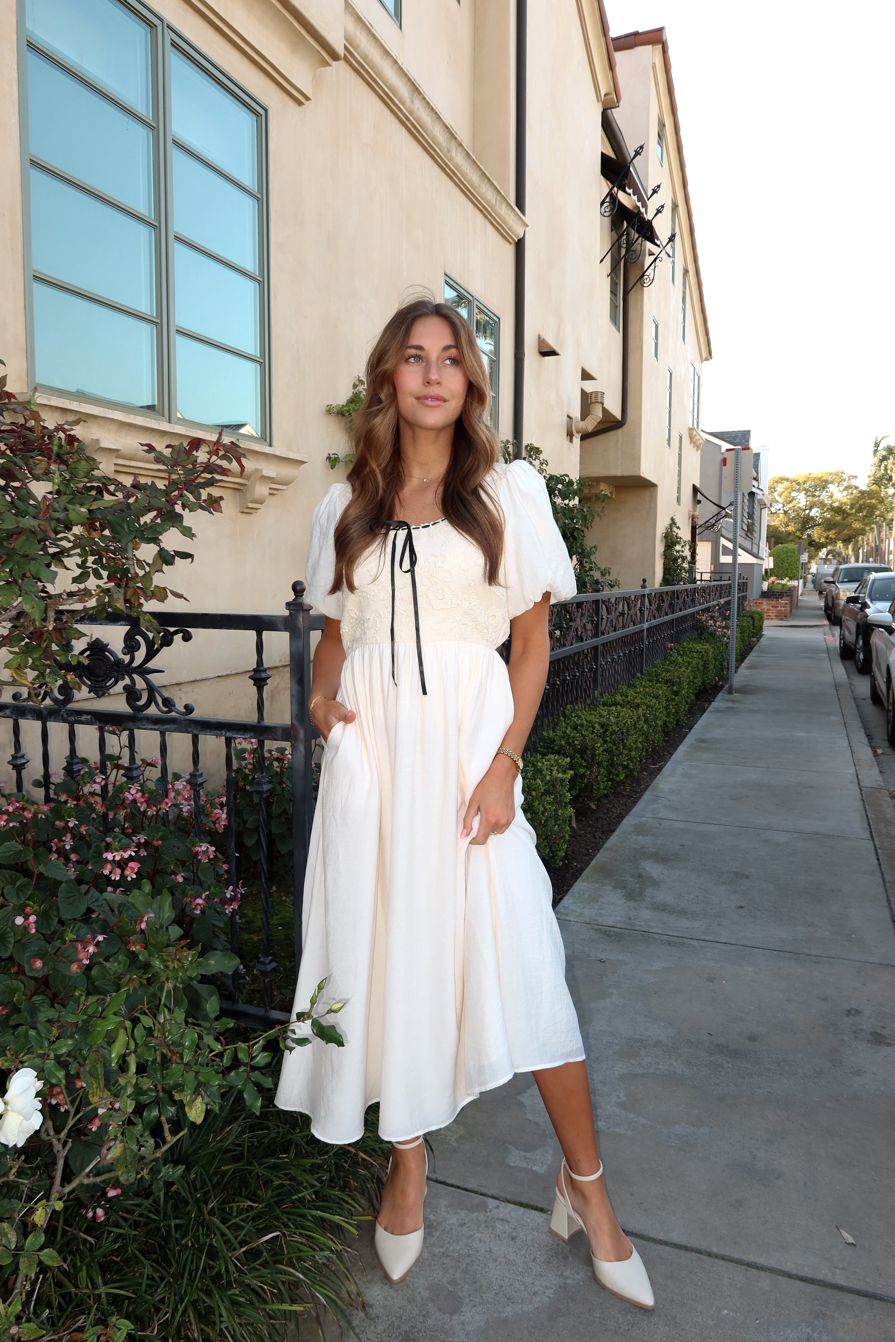 Isla Crochet Ribbon Maxi Main image