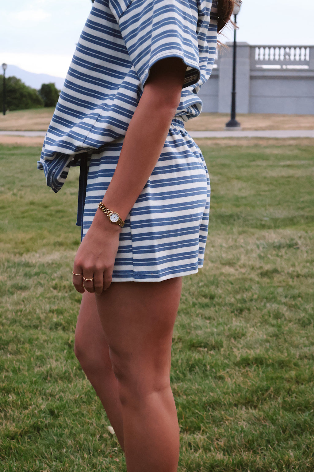Quincy Stripe Shorts