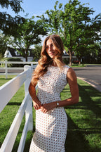 Dot Darling Smocked Tank