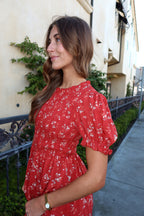 Marigold Smocked Midi