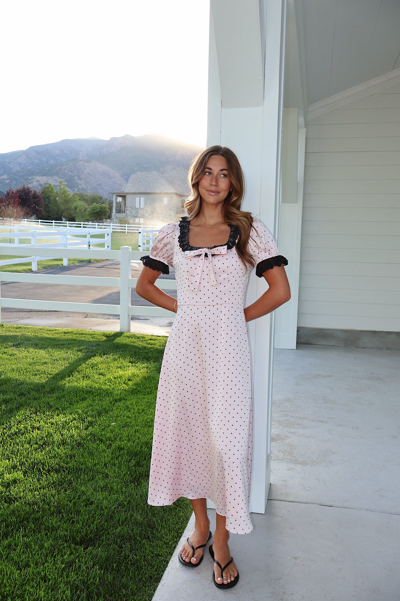 Sabrina Dot Dress Main image