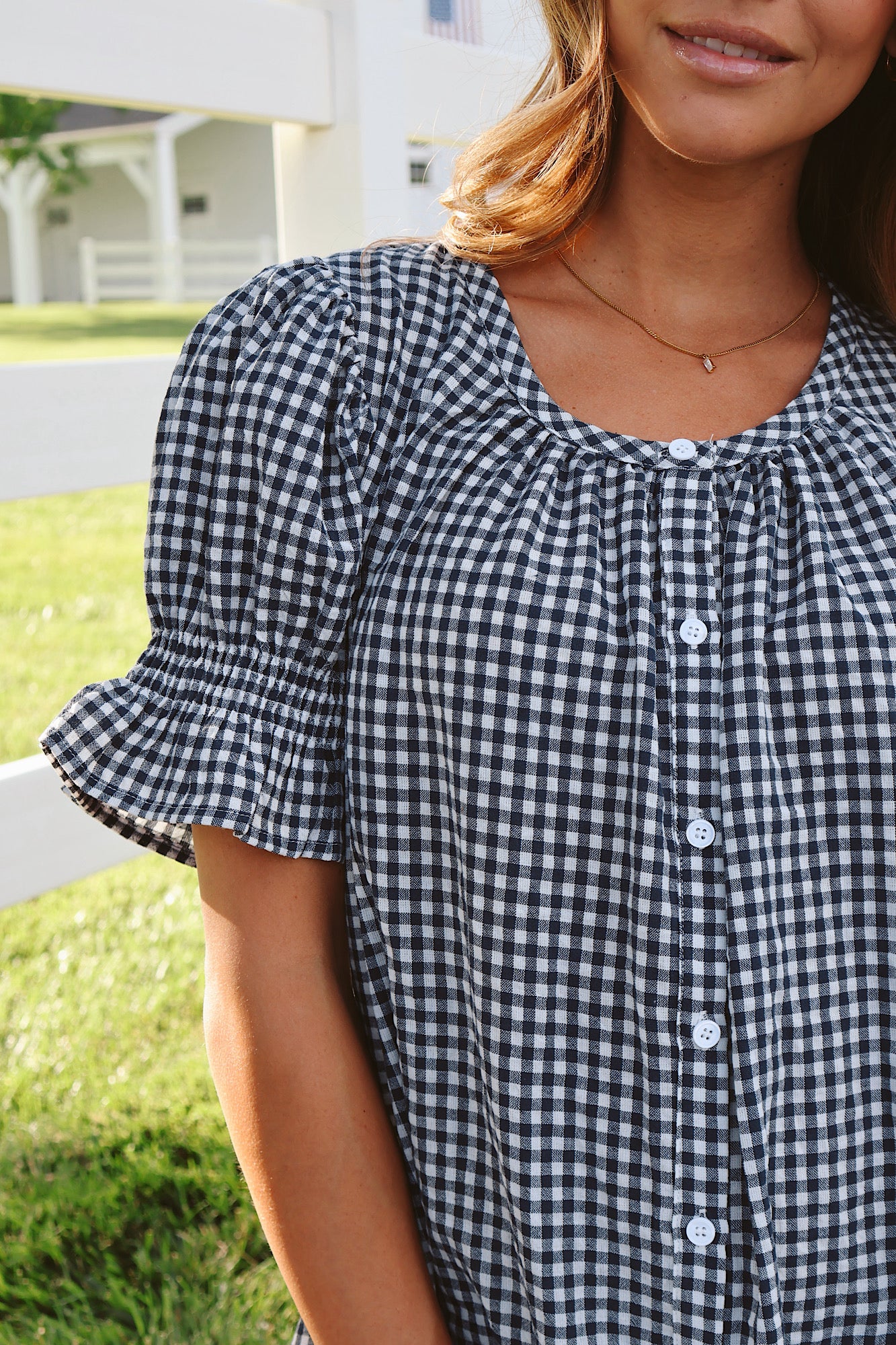 Sarah Gingham Dress