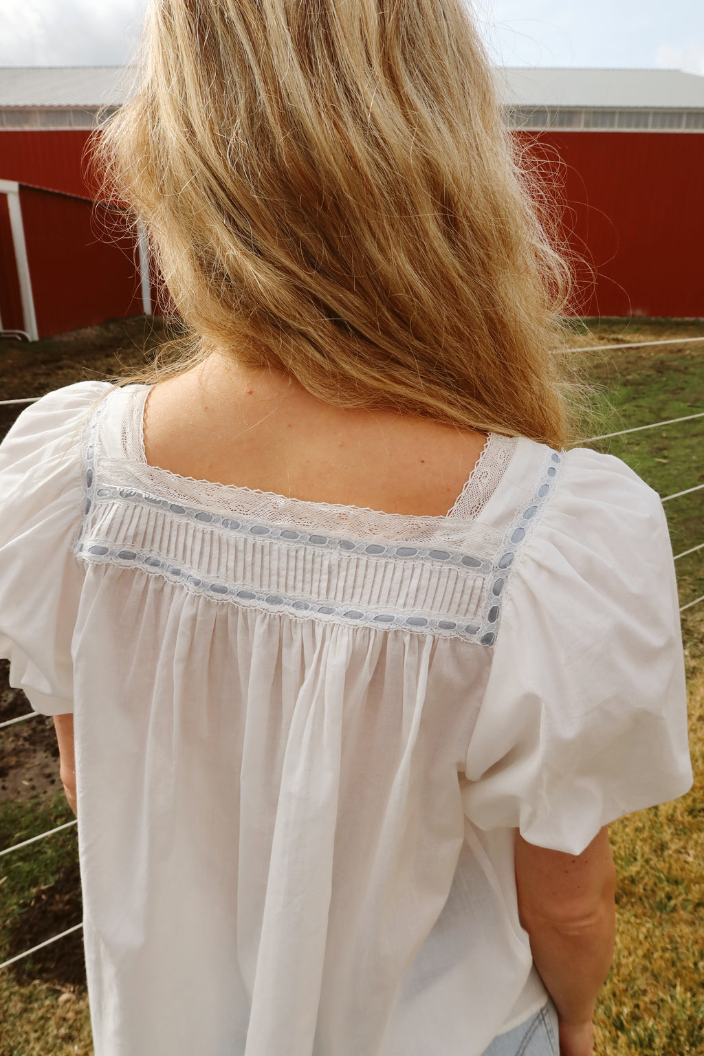 Shania Cotton-Voile Babydoll