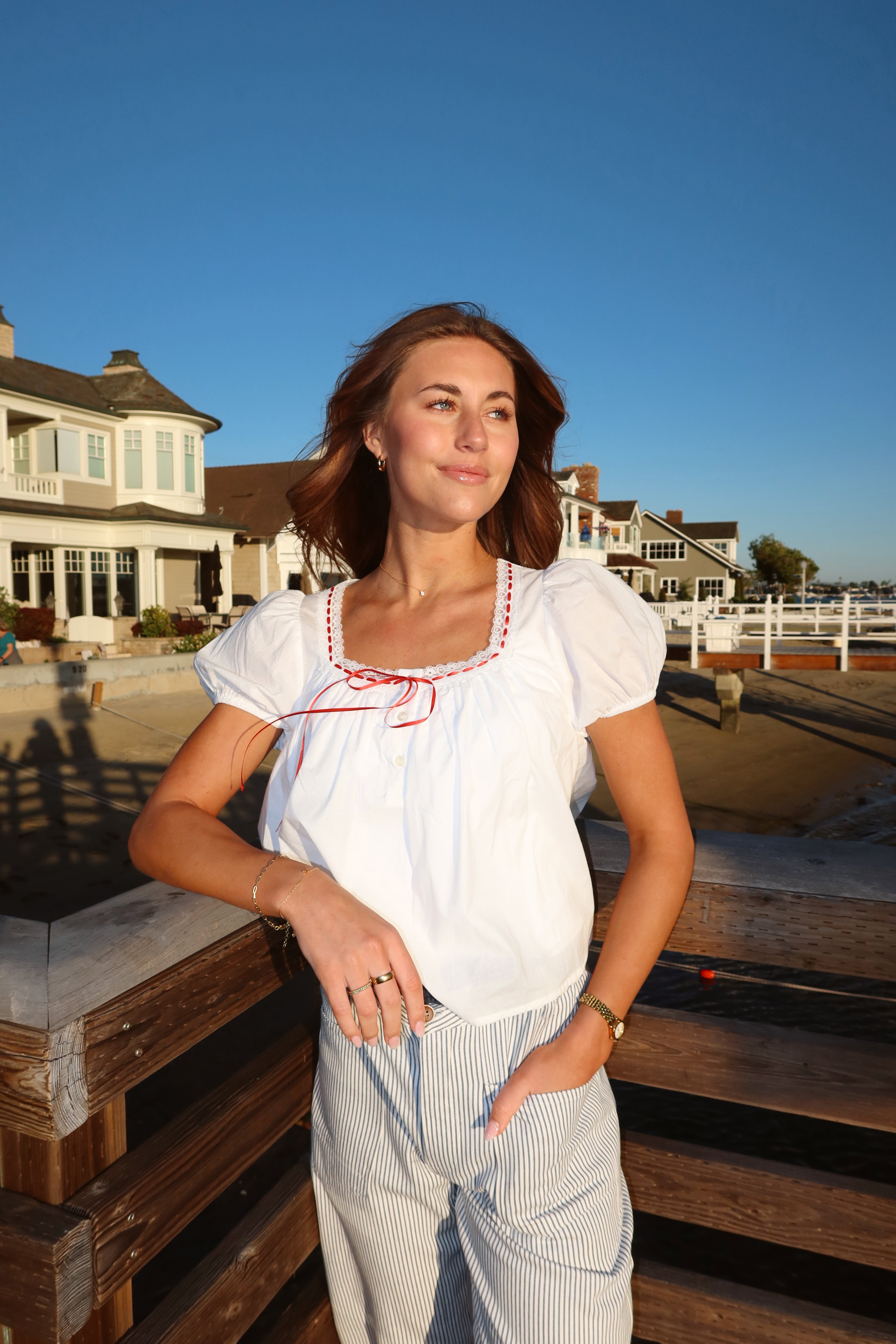 Della Ribbon Blouse Secondary image