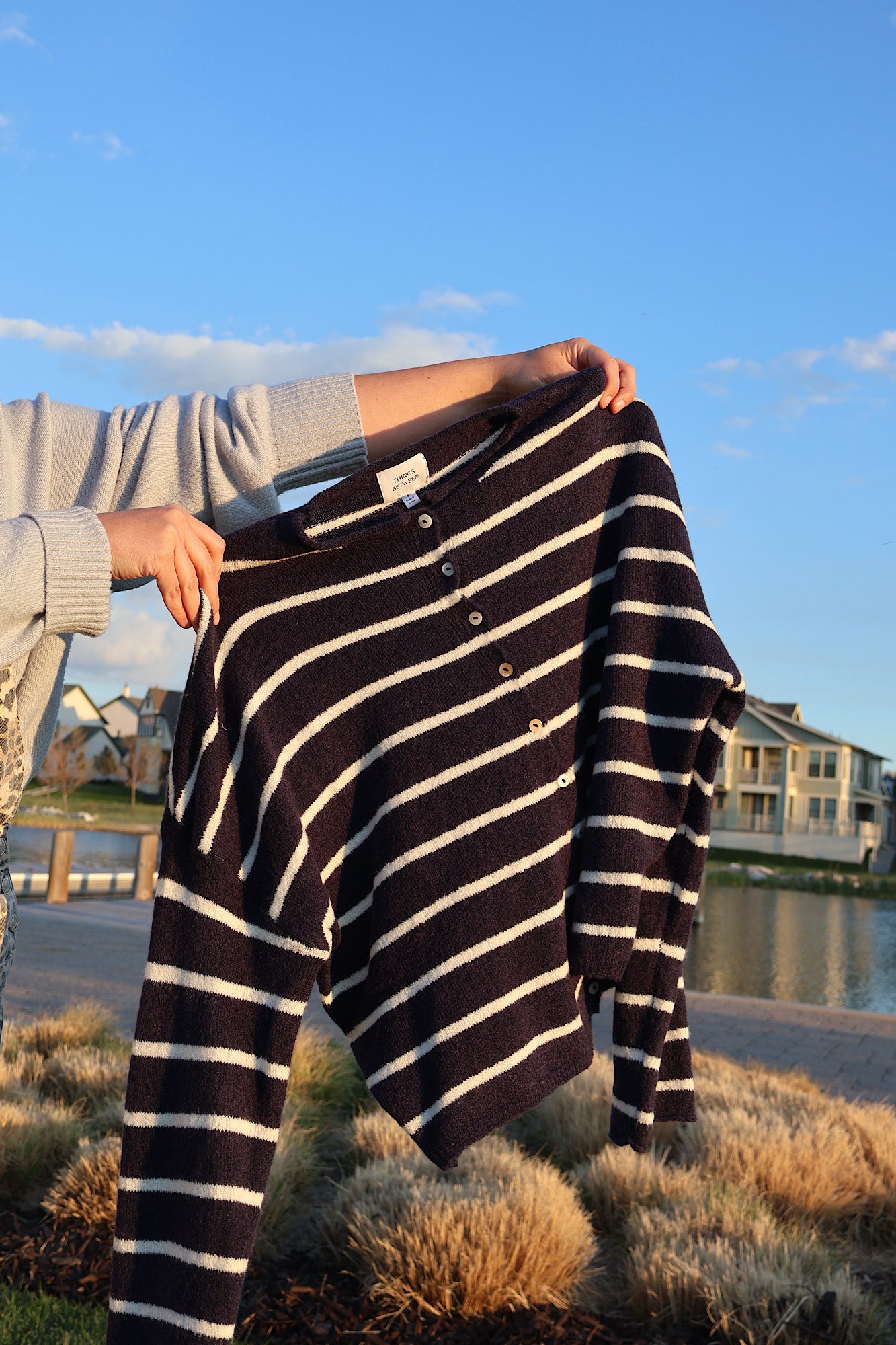 Stripe Piper Cardigan