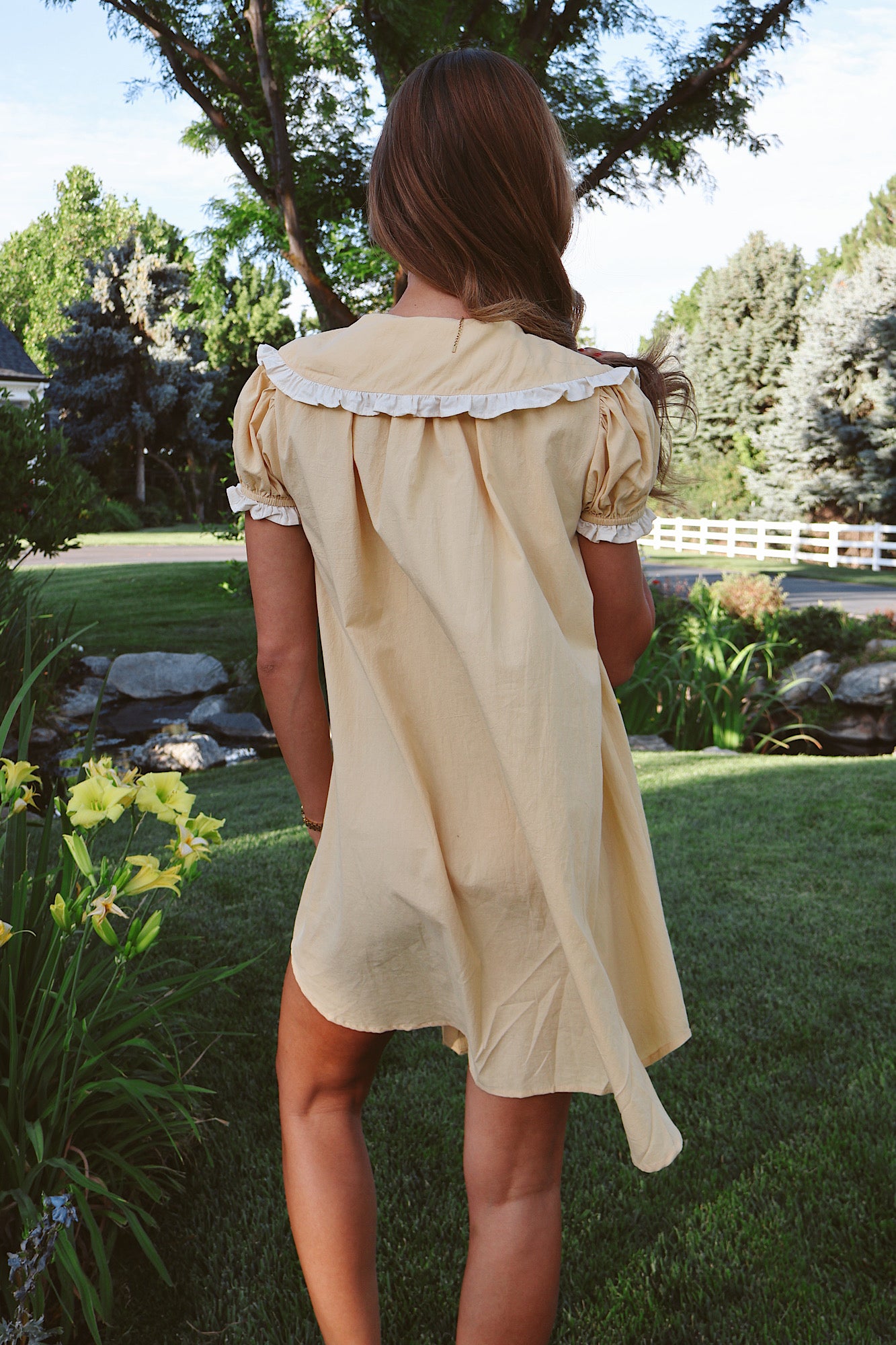 Whimsy Dress in Honey