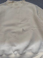 FINAL SALE - FLAWED Mock Neck Pullover in butter - Small