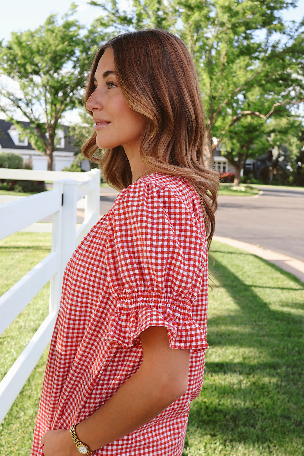 Sarah Gingham Dress