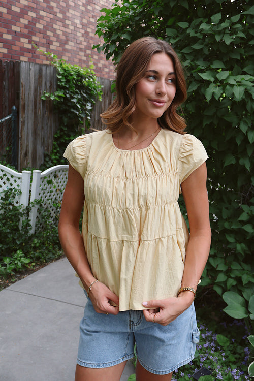 Ellie Ruched Blouse