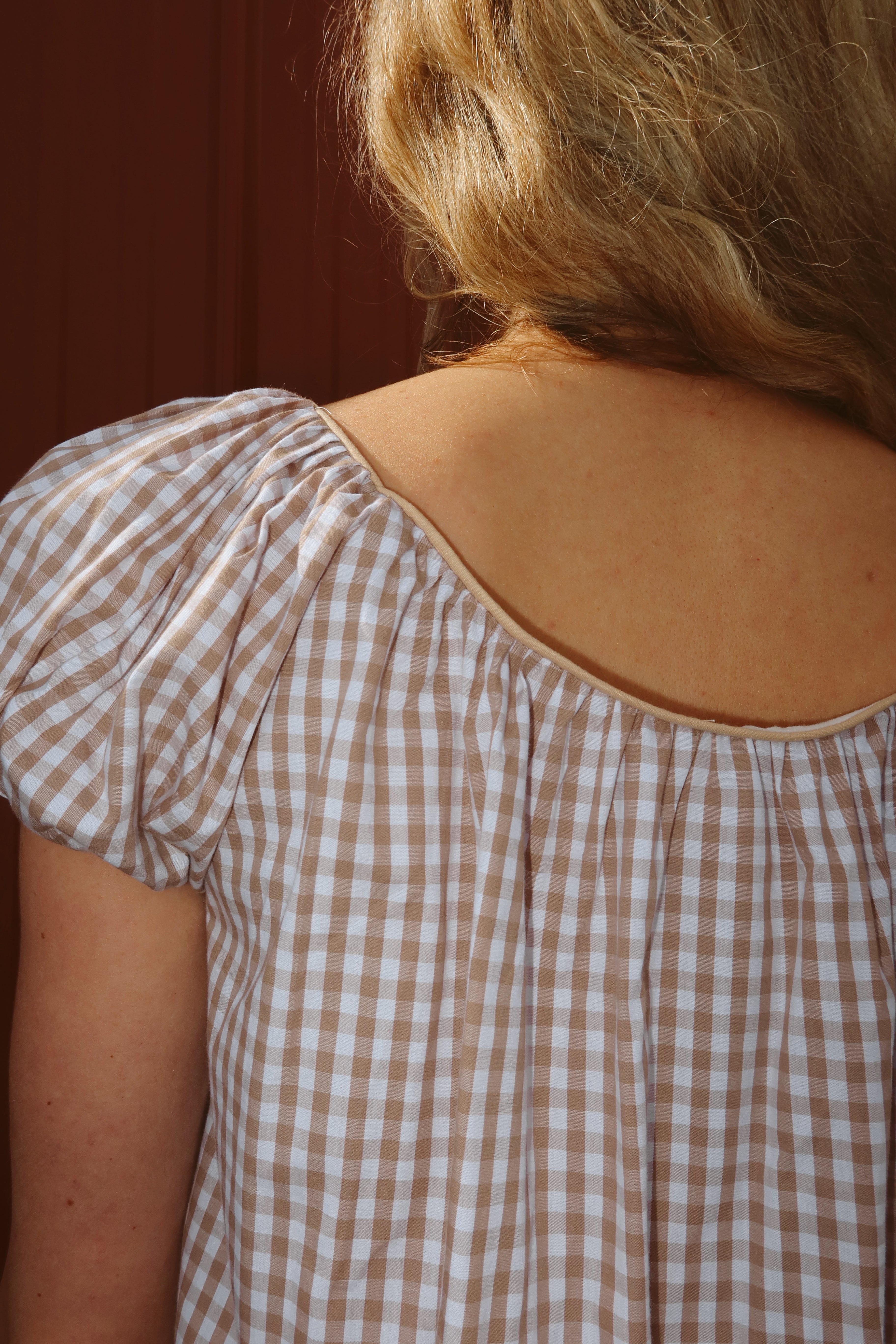 Aspyn Gingham Babydoll