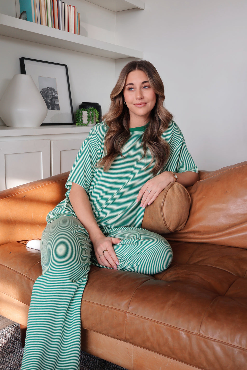 Dreamy Days Stripe Ribbed Pants