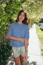 Elise Short Sleeve Cardigan